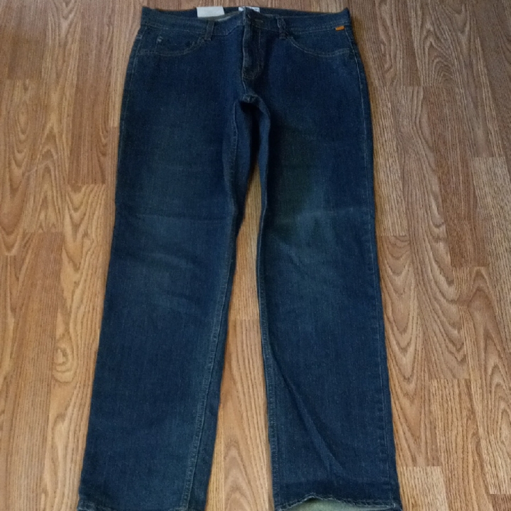 Timberland  Straight Leg Blue Jeans Versatile Casual Wear